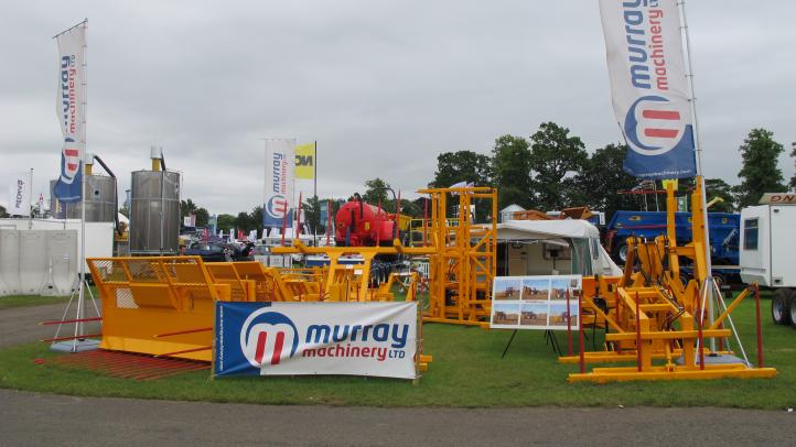 Murray Machinery stand at the Royal Highland Show 2016